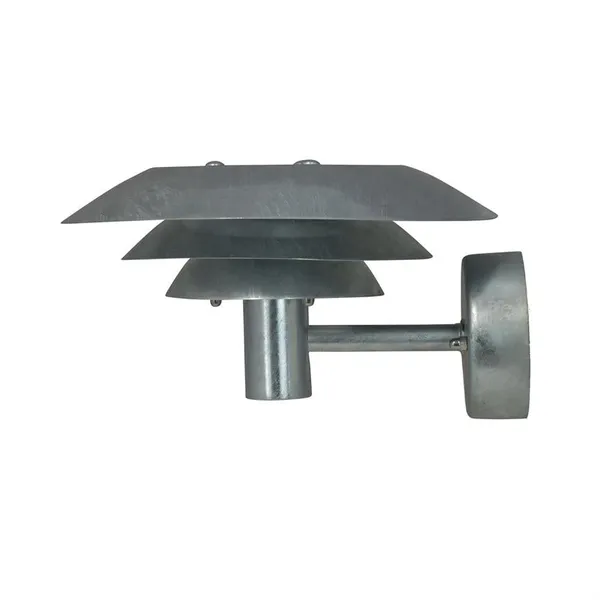 DL25 Outdoor Wall Lamp Galvanised Steel