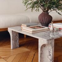 Doric Coffee Table 80x80 cm Stormy Gray
