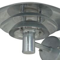 DL25 Outdoor Wall Lamp Galvanised Steel