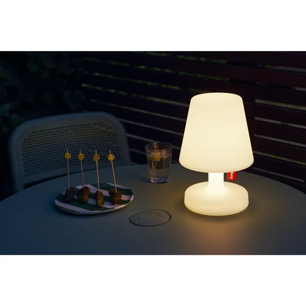 Edison The Petit Transportabel Lampe Hvid