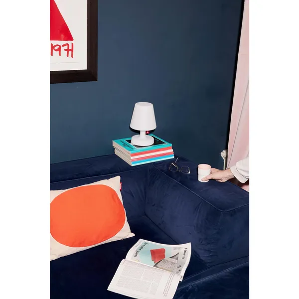 Edison The Petit Transportabel Lampe Hvid