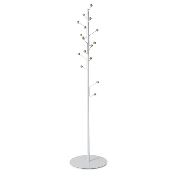 Bill Floor Clothes Rack White