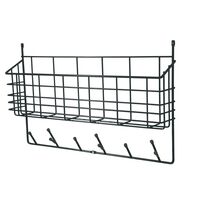 Mitten Coat Rack Black