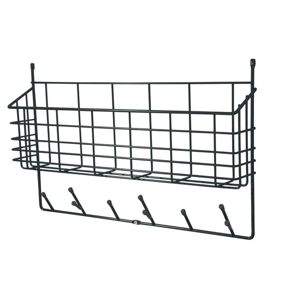 Mitten Coat Rack Black