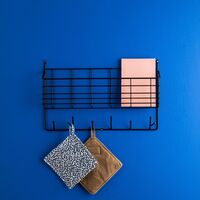 Mitten Coat Rack Black