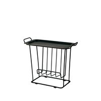 Minnie Mae Paper Side Table Black