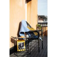 Minnie Mae Paper Side Table Black