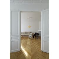 Mori Diamond viseća svjetiljka Ø52, hrast/Off-white