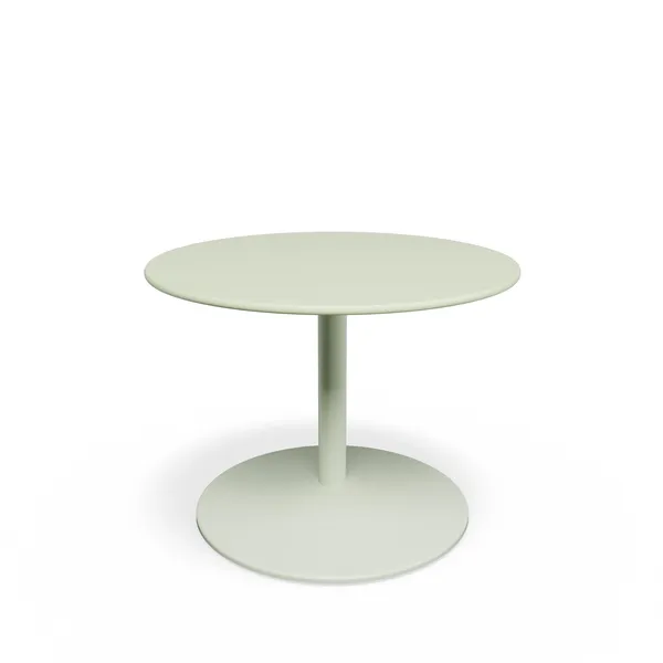Panton Sofabord Ø60 4183-Forbo Pistachio Linoleum/140 Pomelo
