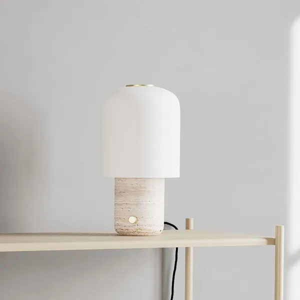Tokyo Table Lamp White/Beige