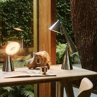 Pose Portable Lamp Silver