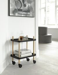 Blokkenwagen Zwart
