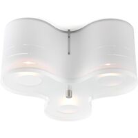 Clover 40 Plafondlamp Wit