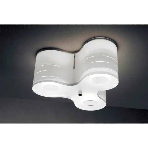 Clover 40 Plafondlamp Wit