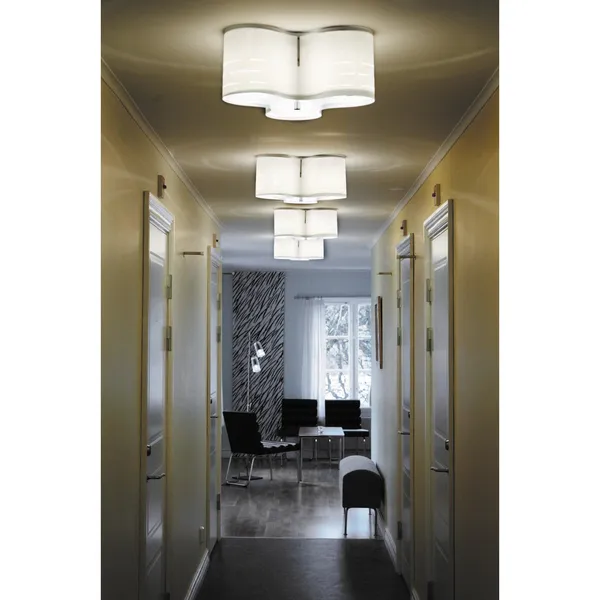 Clover 40 Plafondlamp Wit