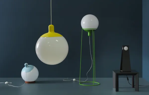 Dolly Gulvlampe Grøn