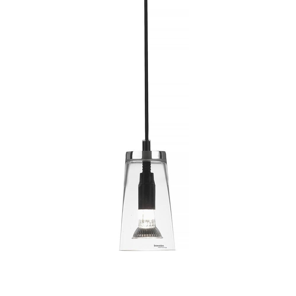 Manhattan Taklampa 16 cm Transparent