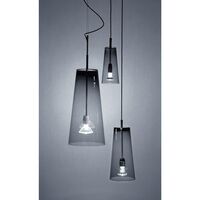 Manhattan Pendant 23 cm Smoked