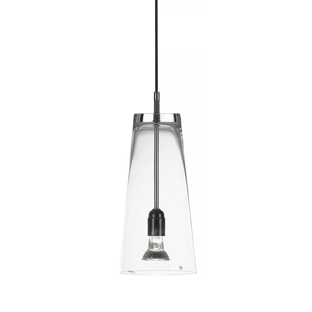 Manhattan Taklampa 35 cm Transparent