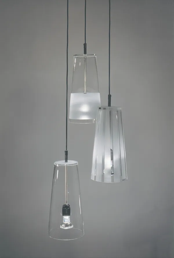 Manhattan Pendant 35 cm Clear