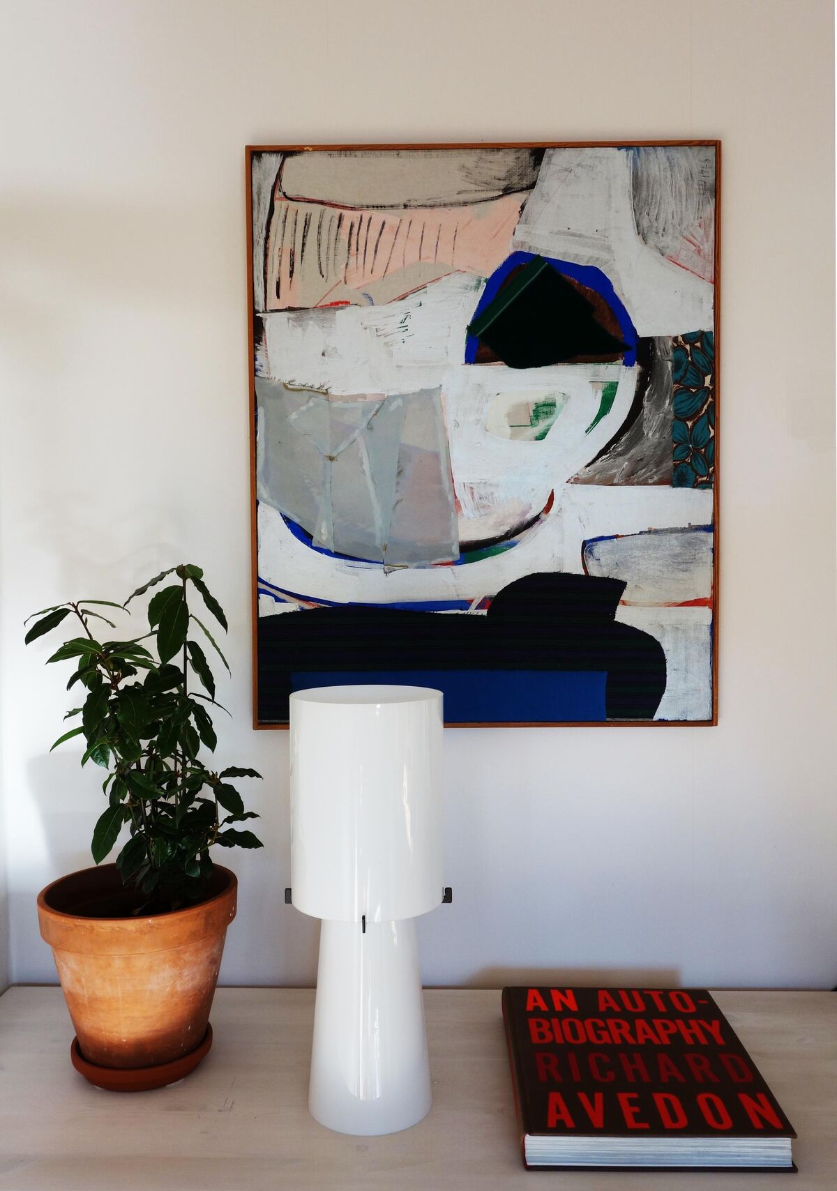 Olle Table Lamp 50 cm White