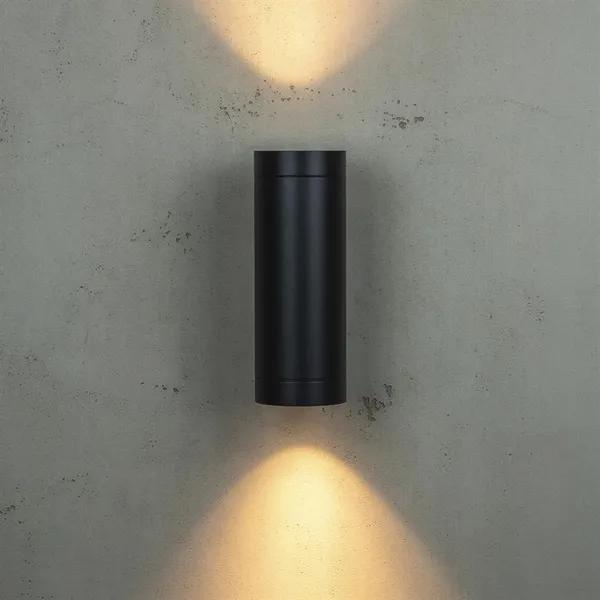 Stege Outdoor Wall Lamp Up/Down Black