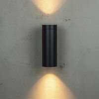 Stege Outdoor Wall Lamp Up/Down Black