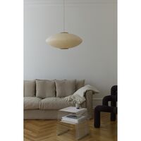 Mori Oval viseća svjetiljka Ø52, hrast/Off-white