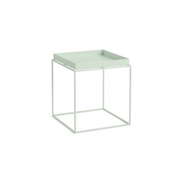 Tray Couchtisch Mittelweiches Mint/Stahl