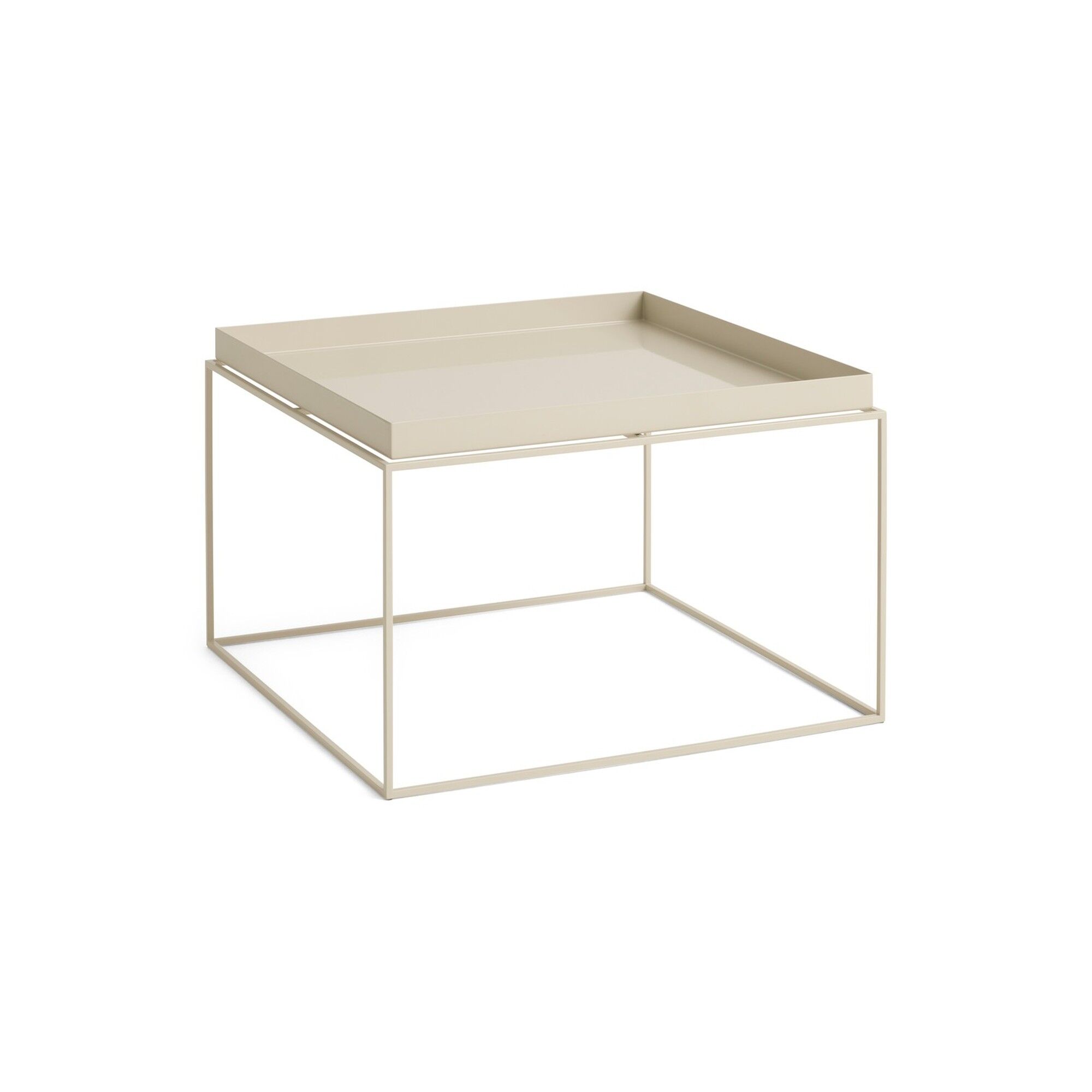 Tray Sofabord Varm Beige/Stål