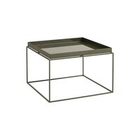 Tray Coffee Table Olive Green/Steel
