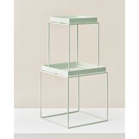 Tray Coffee Table High Soft Mint/Steel