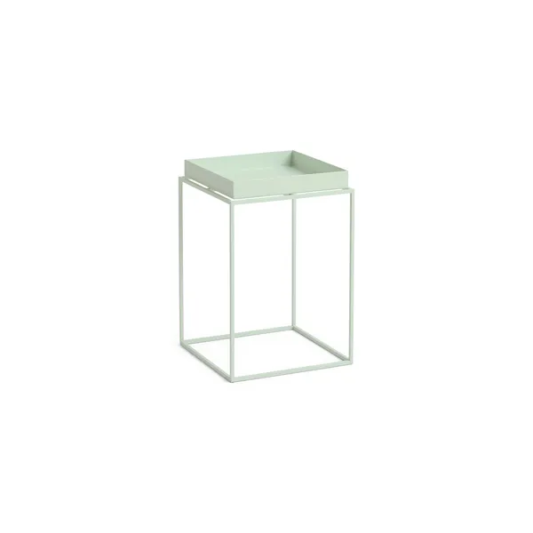 Tray Coffee Table High Soft Mint/Steel