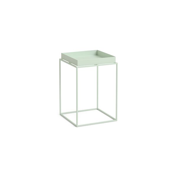 Mesa de Centro Tray Alta Soft Mint/Acero