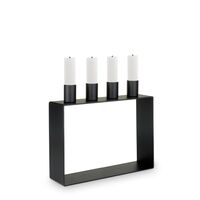 Frame 4 Candle Holder Matte Black