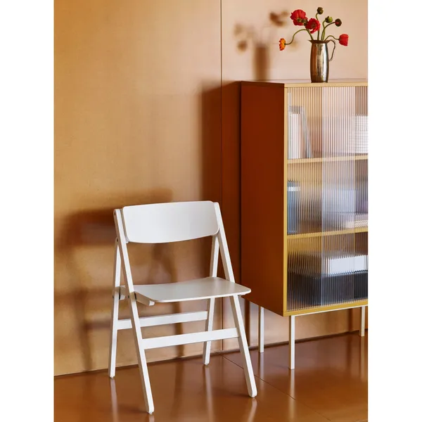 Backflip Folding Chair Cream White