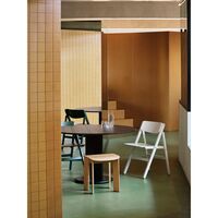 Backflip Folding Chair Cream White