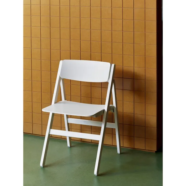 Backflip Folding Chair Cream White