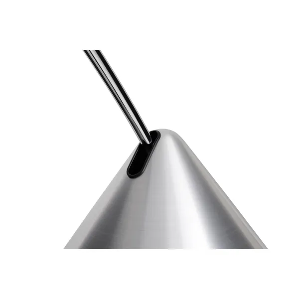 Compass Gulvlampe Børstet Aluminium