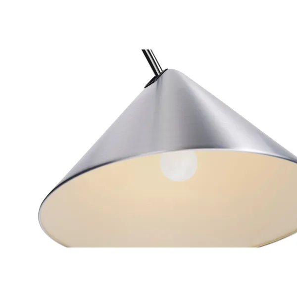 Compass Gulvlampe Børstet Aluminium