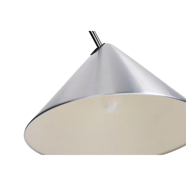 Compass Gulvlampe Børstet Aluminium