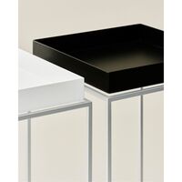 Tray Coffee Table High White/Silicon