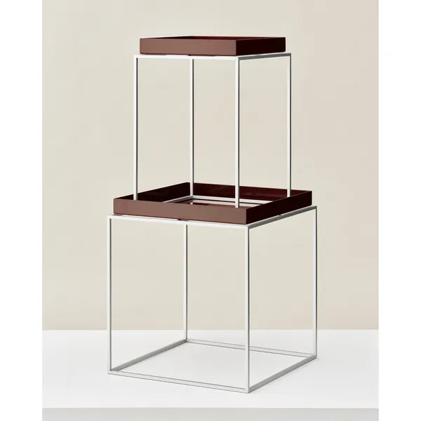 Tray Salontafel Midden Chocolade/Siliconen