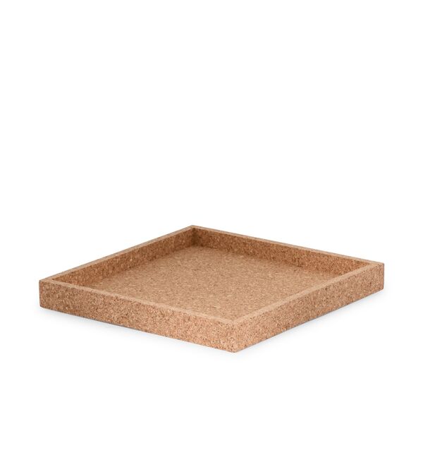 Kork Bakke Firkantet Natural Kork