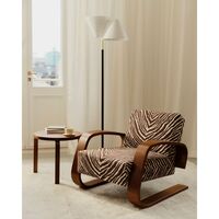 90D Side Table Walnut Stained