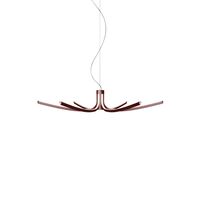 Foscarini Asteria 105 Pendel Mørk Rød