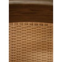 Mauro Dining Chair Linen Blue Oak/Paper Cord