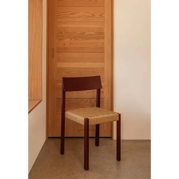 Mauro Dining Chair French Red Oak/Paper Cord