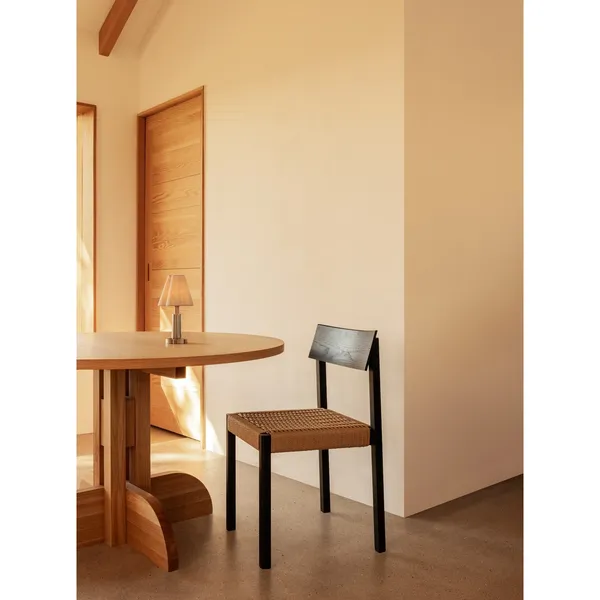 Mauro Dining Chair Black Oak/Paper Cord