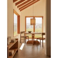 Mauro Dining Chair Dark Stained Oak/Paper Cord